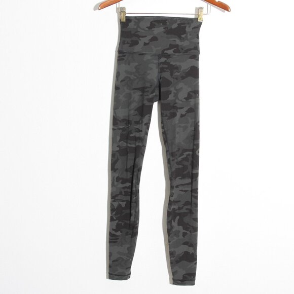 Lululemon Align Pant Legging *Full Length 28" Incognito Camo Multi Gator Green 2 - Picture 2 of 16